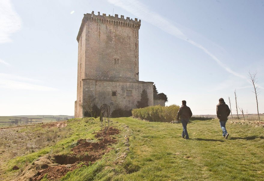 Torre castillo de Arenillas de Muño, Spain